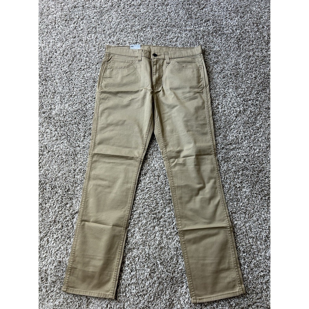 NWT Levi's 511 Line 8 Jeans Men's 36x32 Slim Fit Khaki Brown Denim Stretch